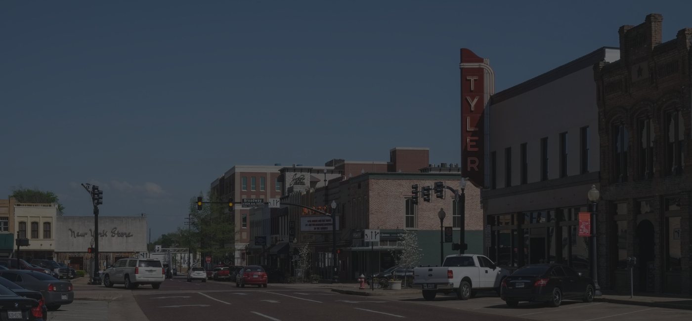 Street in Downtown Tyler Texas